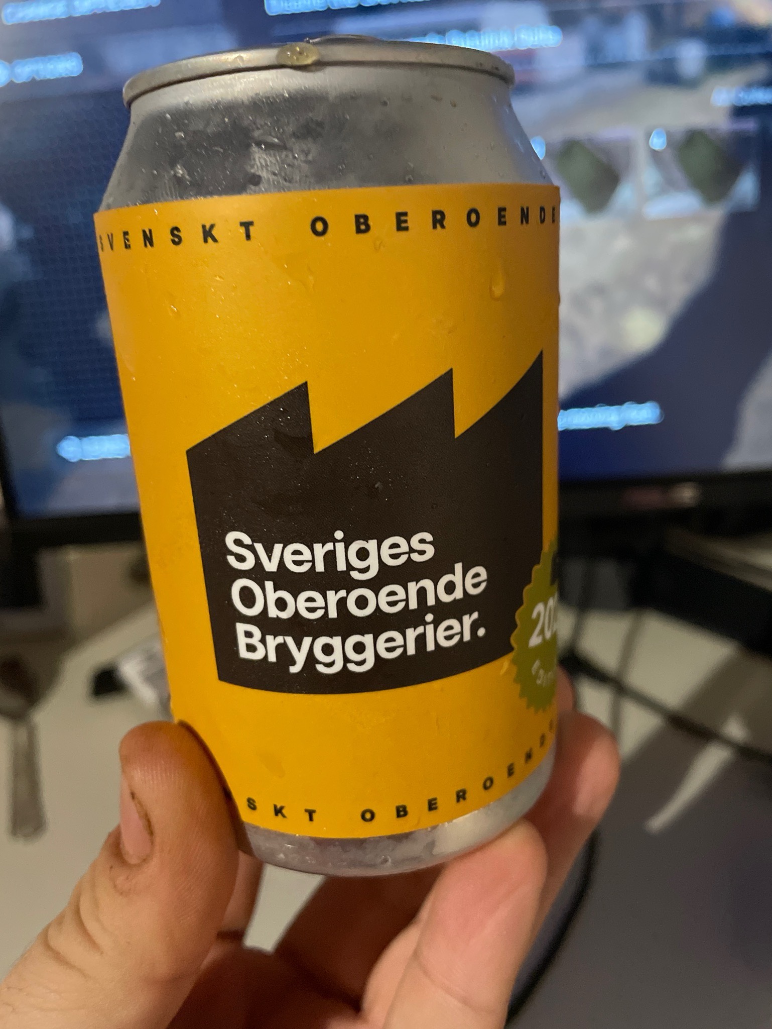 Oberoende-noir Mörk BelgoIPA, Snausarve Gårdsbryggeri