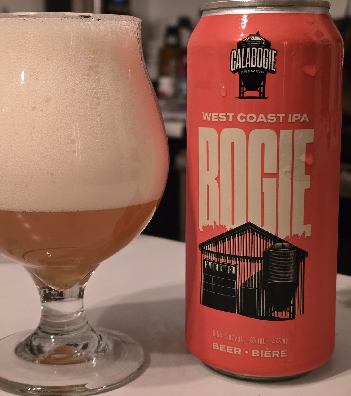 West coast IPA bogie, Calabogie Brewing