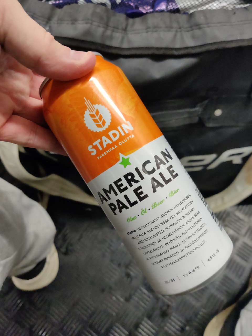 Stadin American Pale Ale 4.5%, Finland