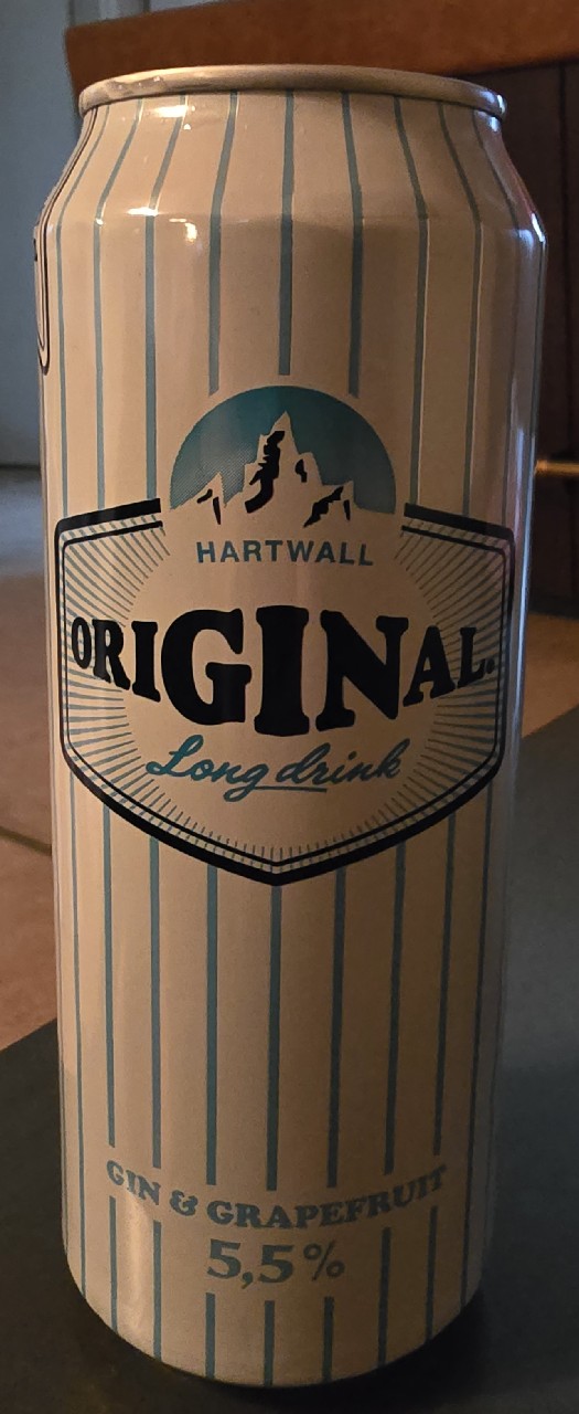 Original Long Drink White Label Grapefruit, Finland
