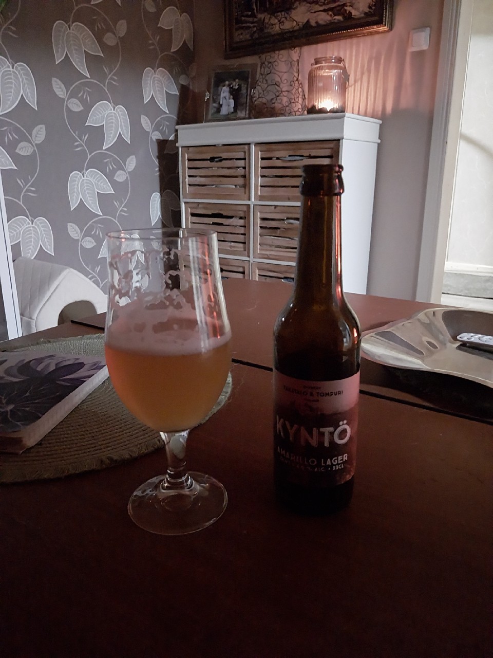 Kyntö Amarillo Lager, Finland