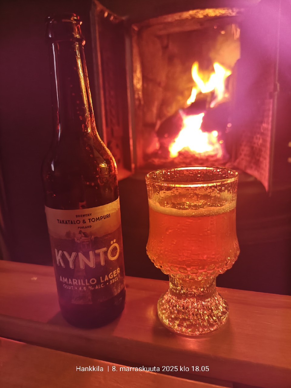 Kyntö Amarillo Lager, Finland