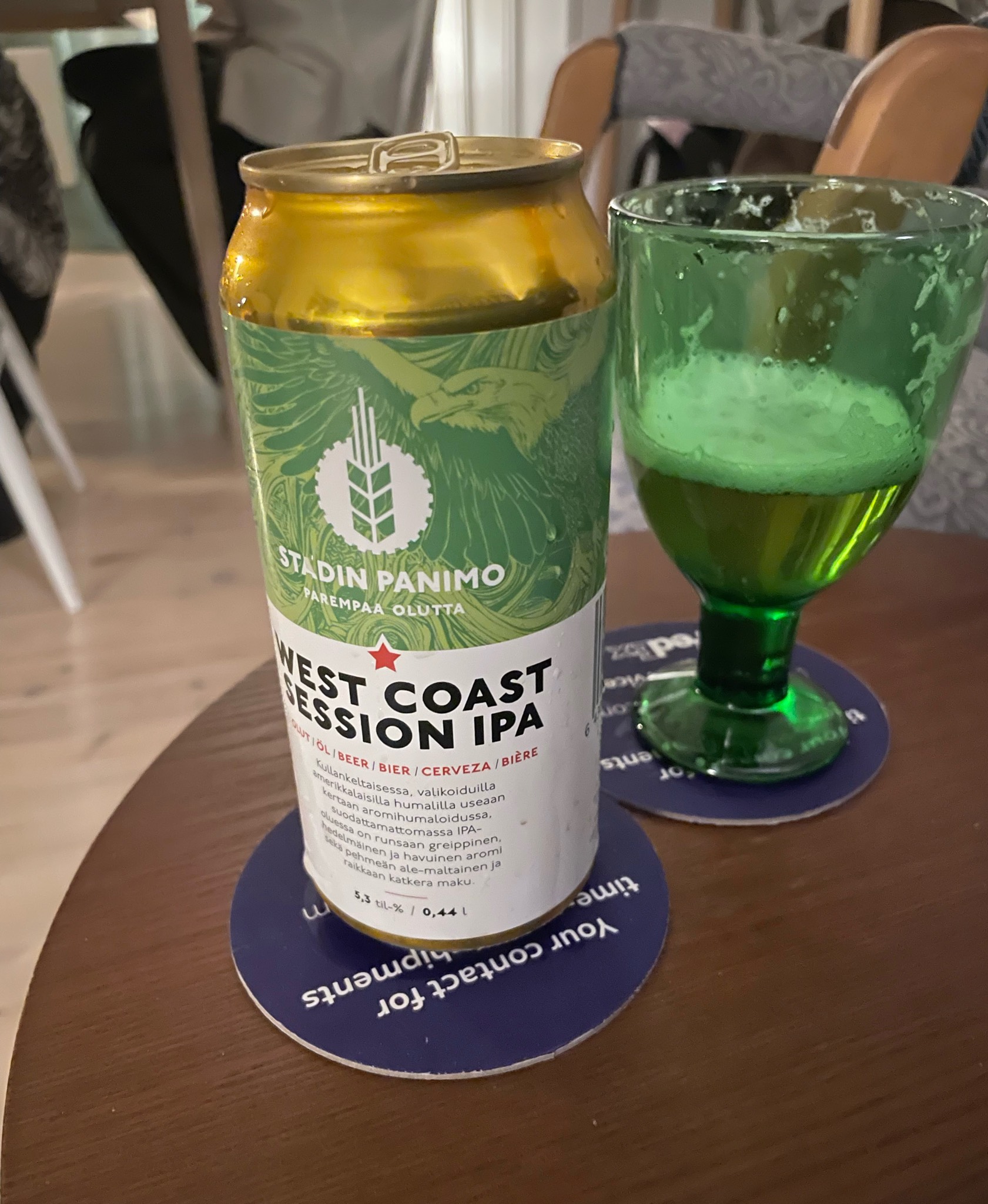 West Coast Session IPA, Finland