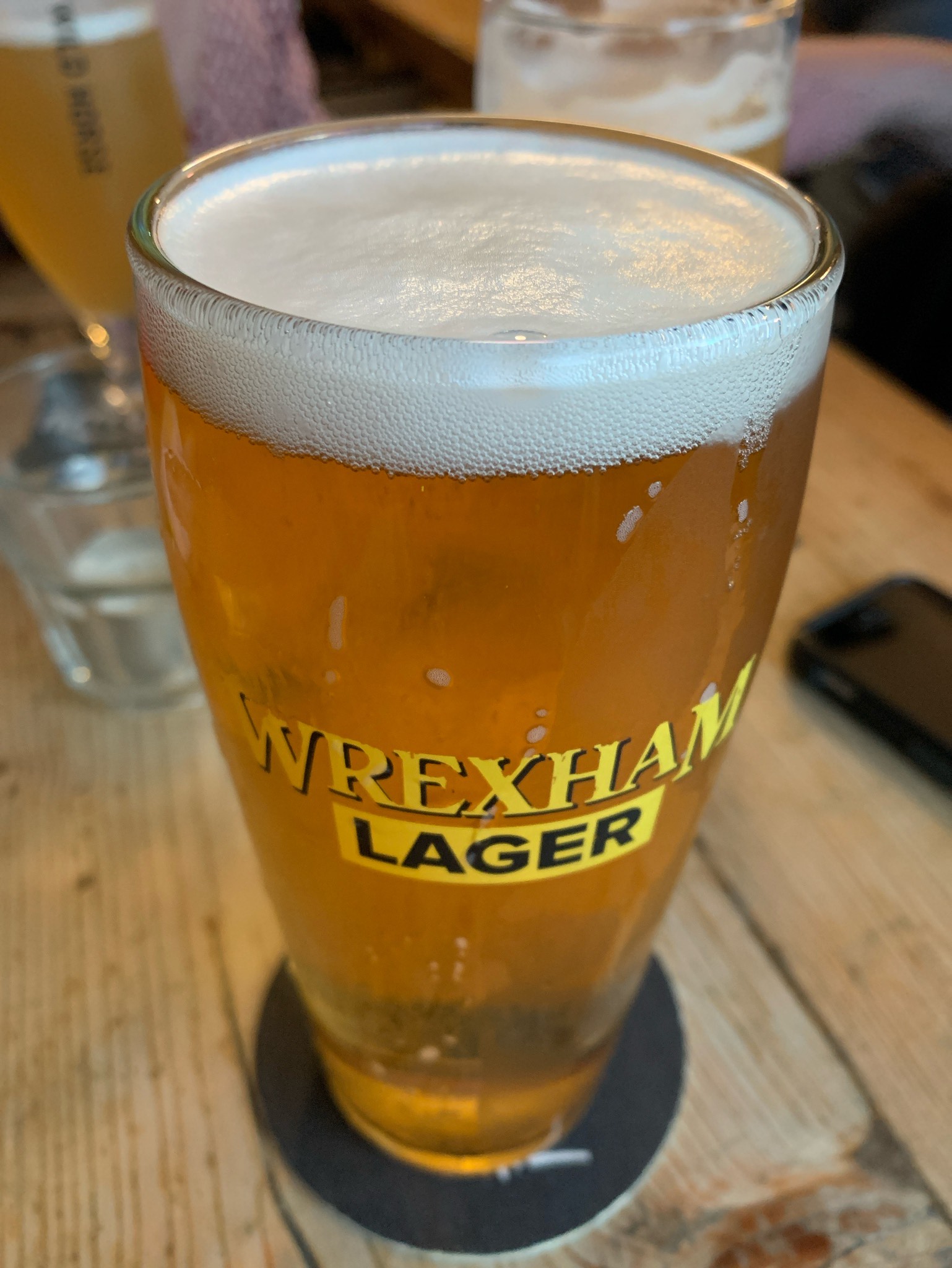 Wrexham Lager, Wales