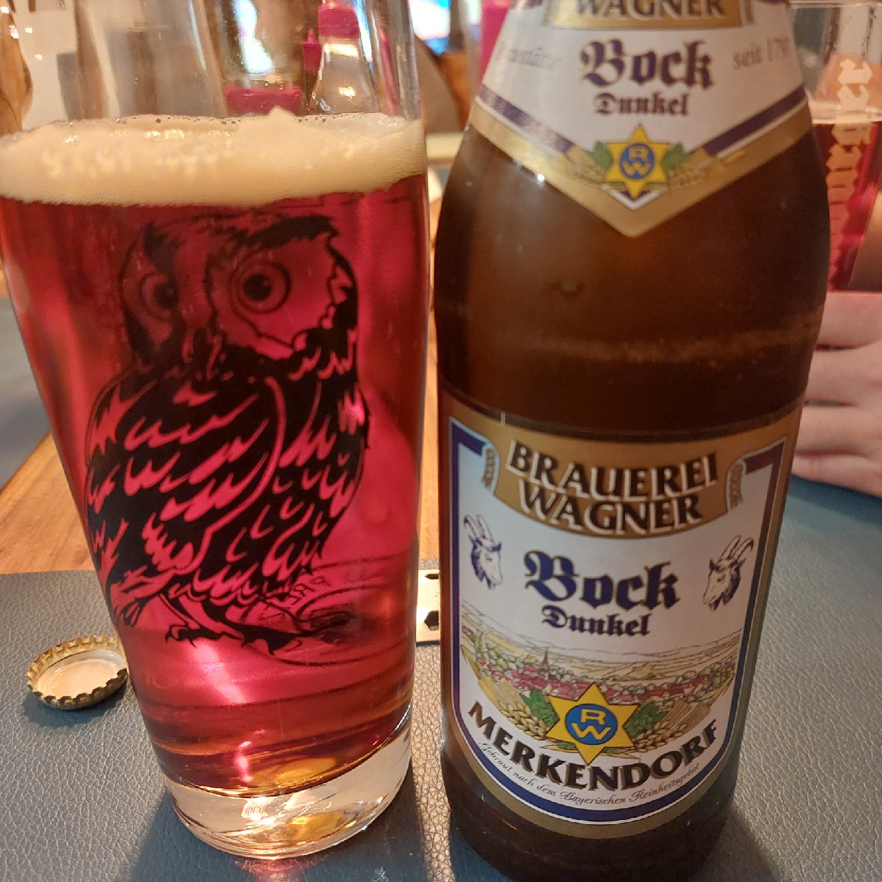 Merkendorfer Bock dunkel, Brauerei Hummel