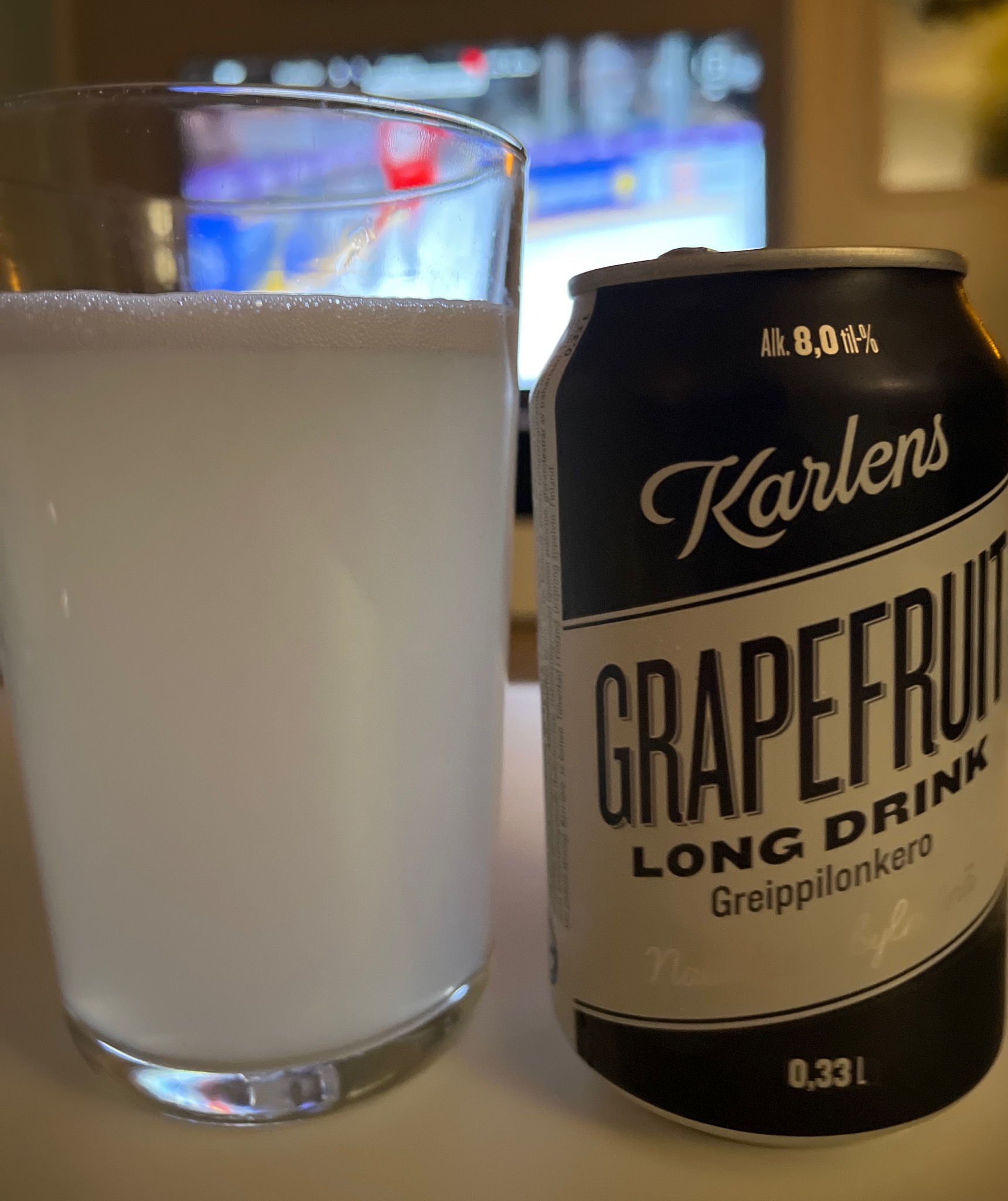 Karlens Grapefruit Long Drink, Finland