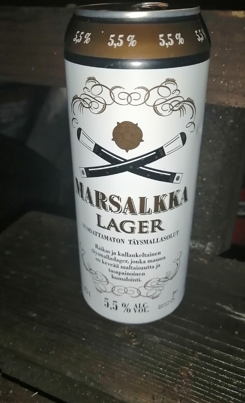 Marsalkka Lager 5.5%, Finland
