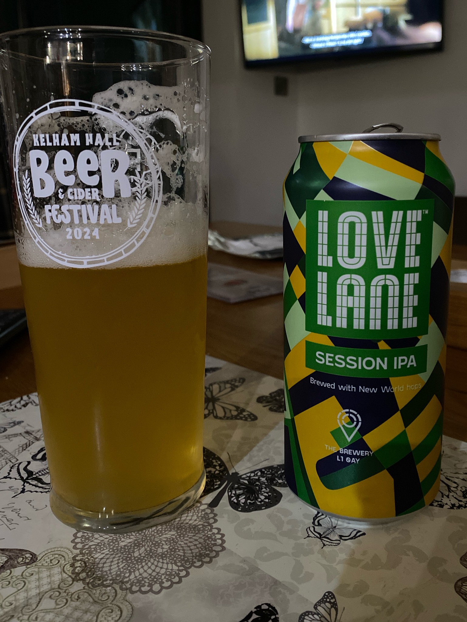 Love Lane Session IPA, Love Lane Brewing