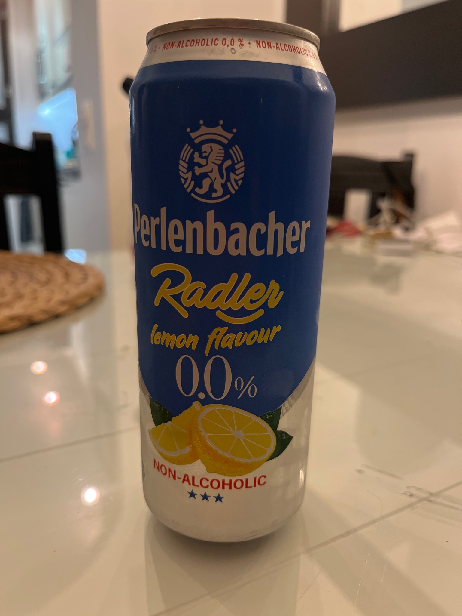 Perlenbacher Radler Lemon Flavor Non-Alcoholic, Lidl Deutschland / Germany