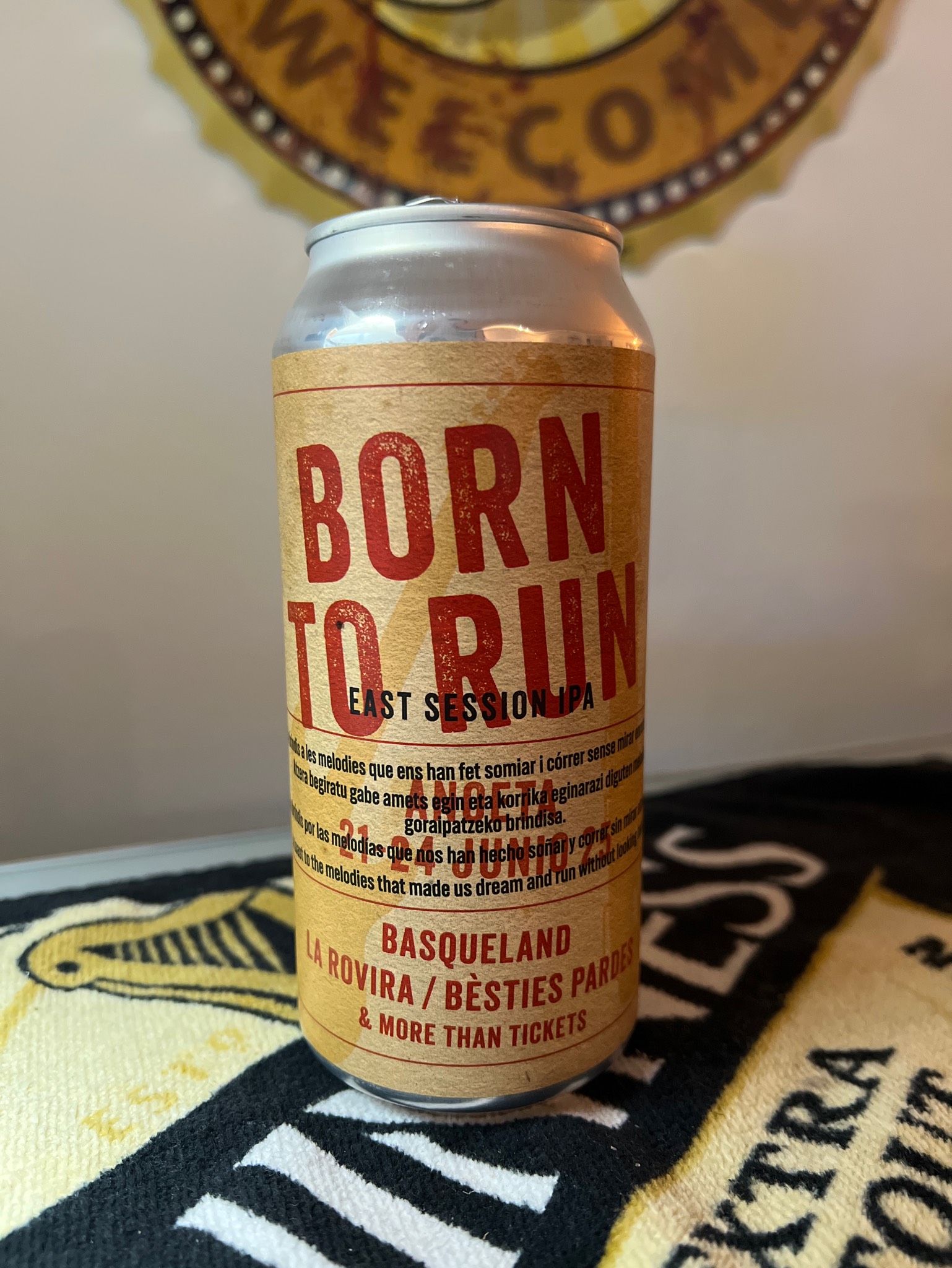 BORN TO RUN, Basqueland Brewing