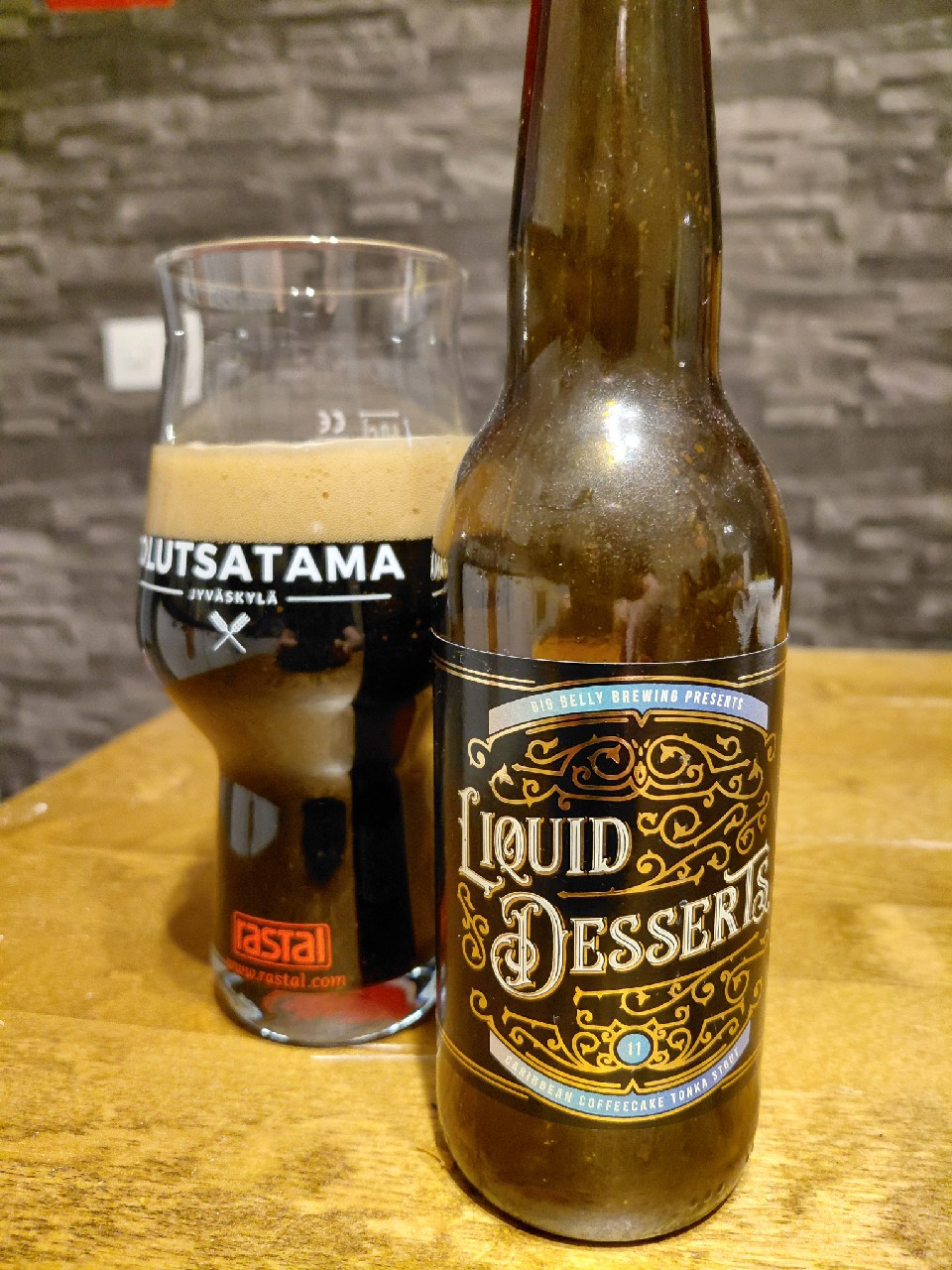 Liquid Desserts 11: Caribbean Coffeecake Tonka Stout, Big Belly Brewing Company