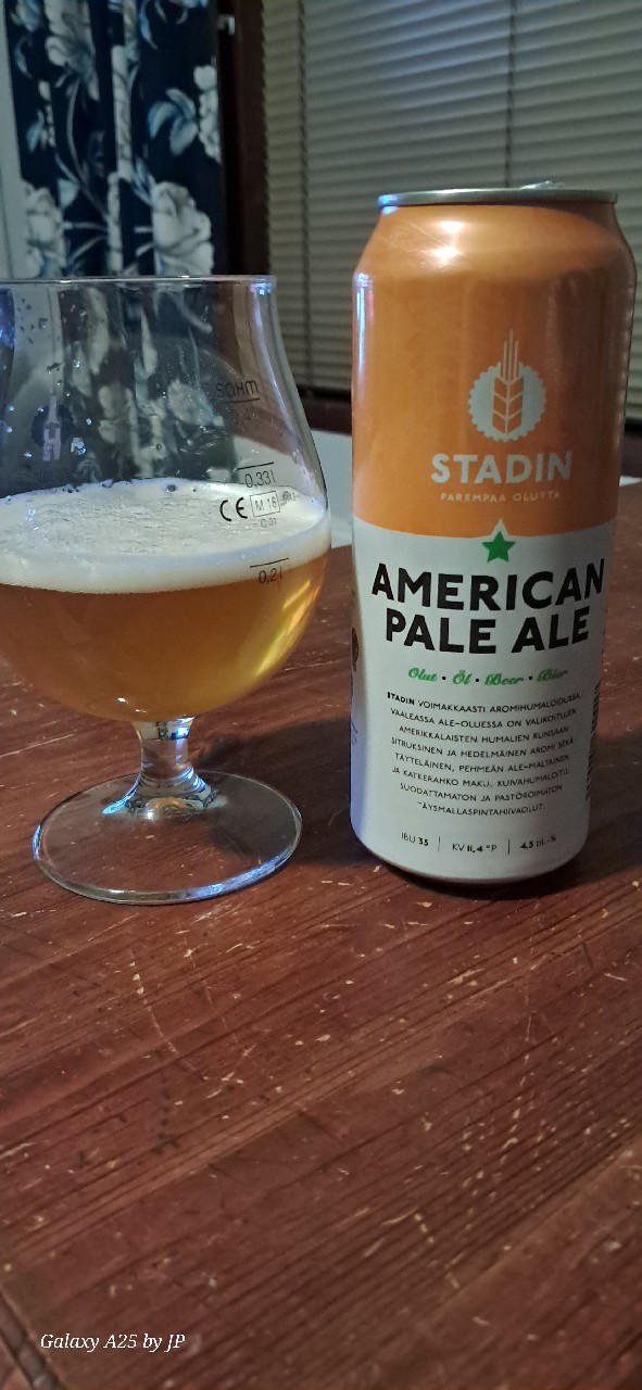 Stadin American Pale Ale 4.5%, Finland