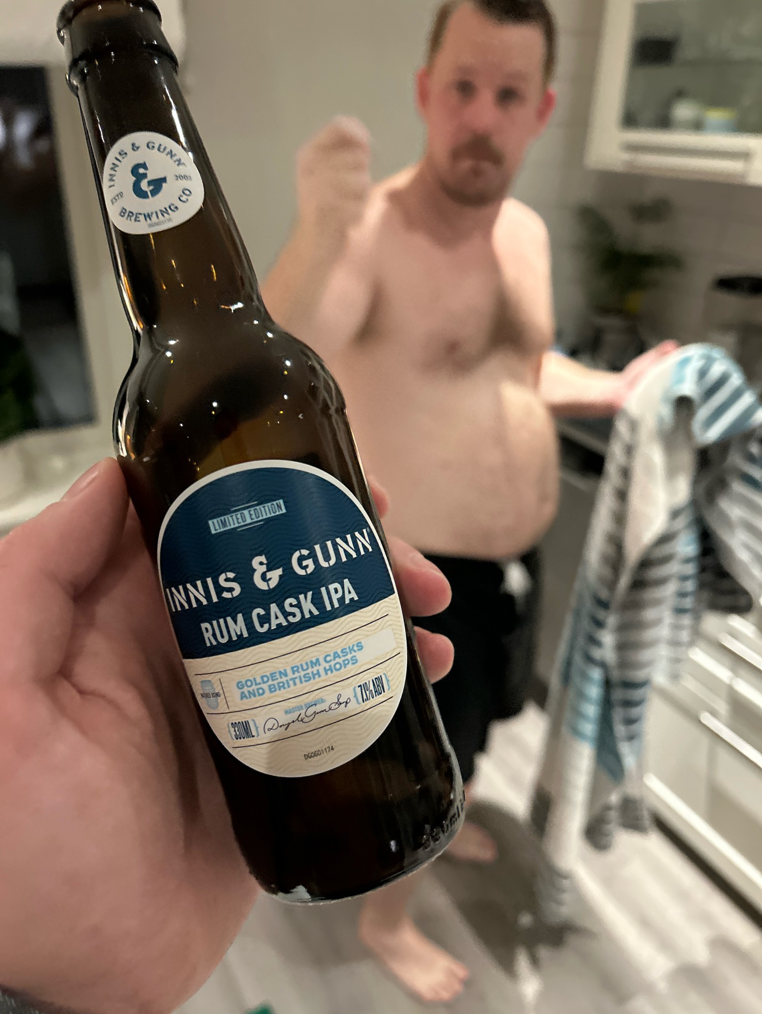 Rum Cask IPA, Scotland