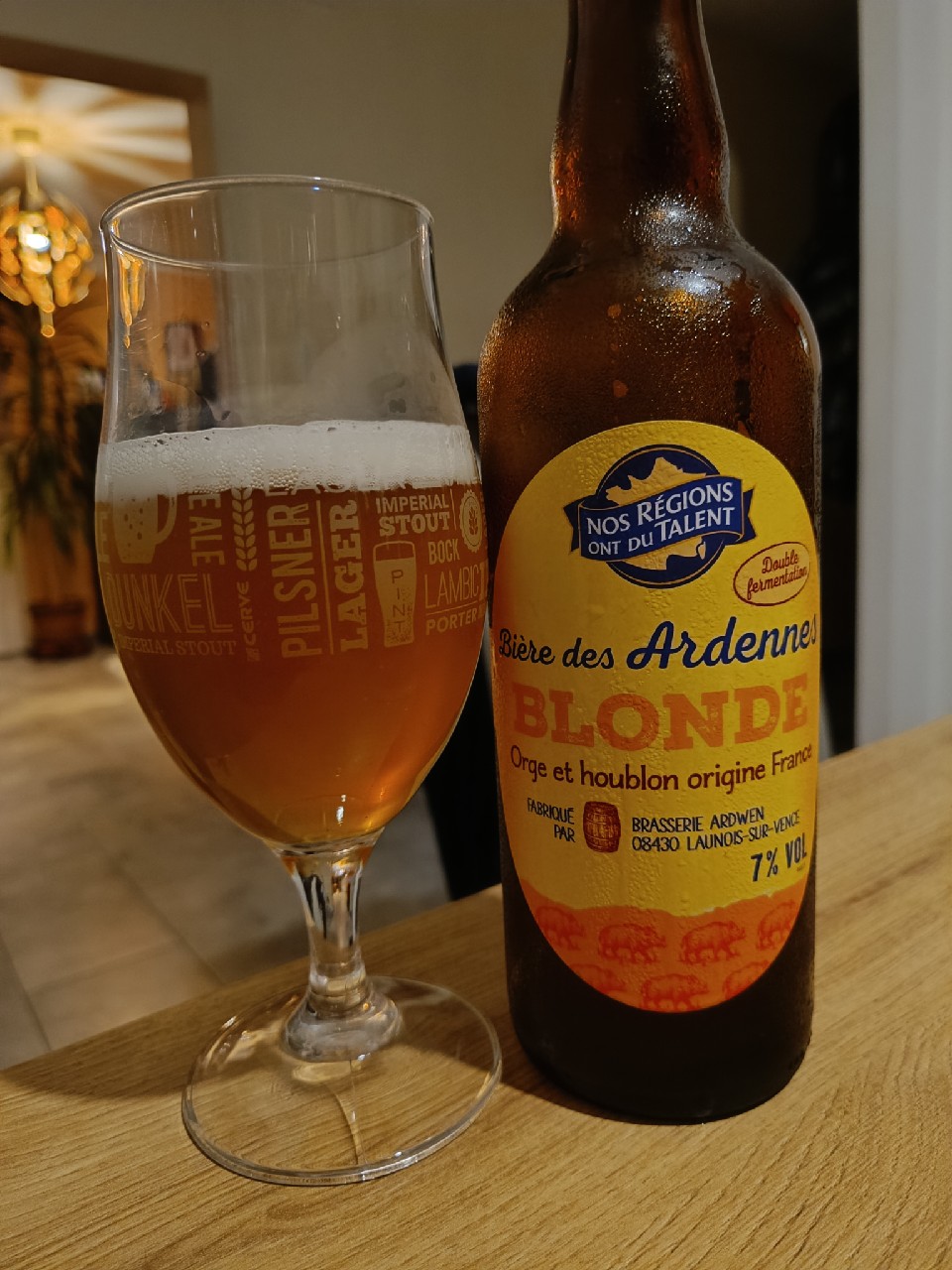 Nos regions ont du talent - Bière blonde des Ardennes, France