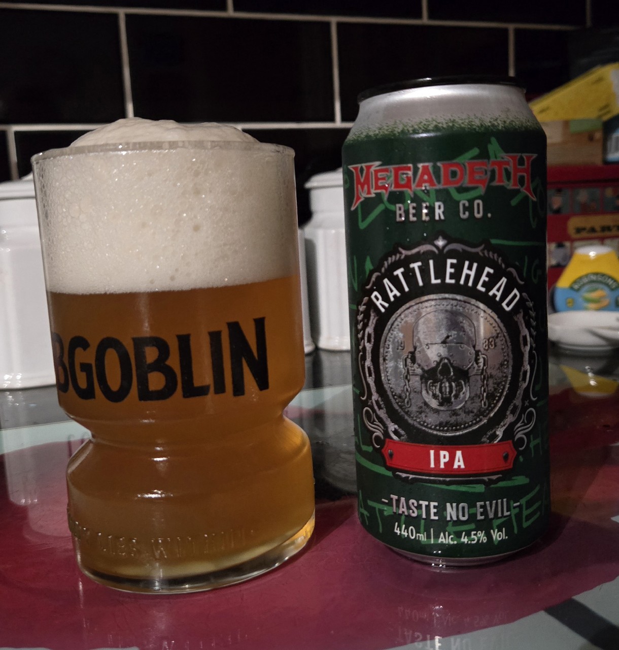 Rattlehead IPA, The Black Sheep Brewery