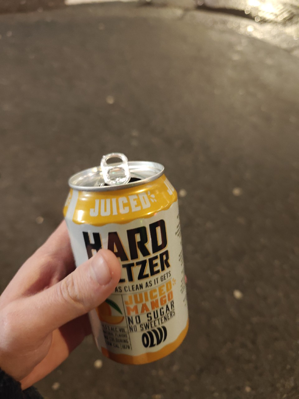 Hard Seltzer Juiced Mango, Finland