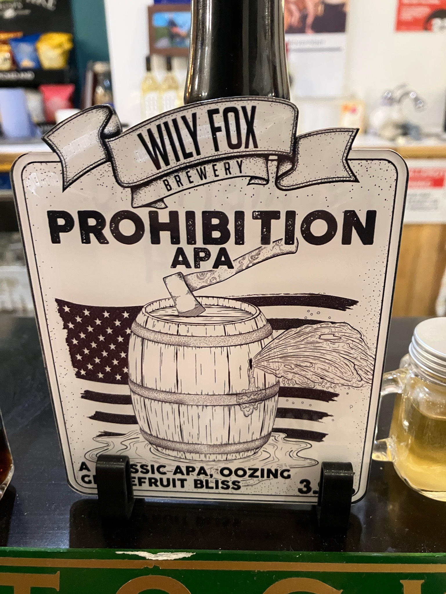 Prohibition APA, Wily Fox Brewery Limited