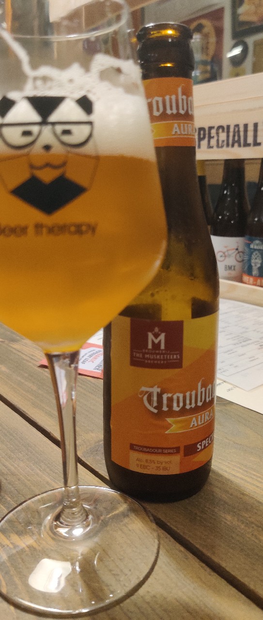 troubadour aura special edition, Brouwerij The Musketeers
