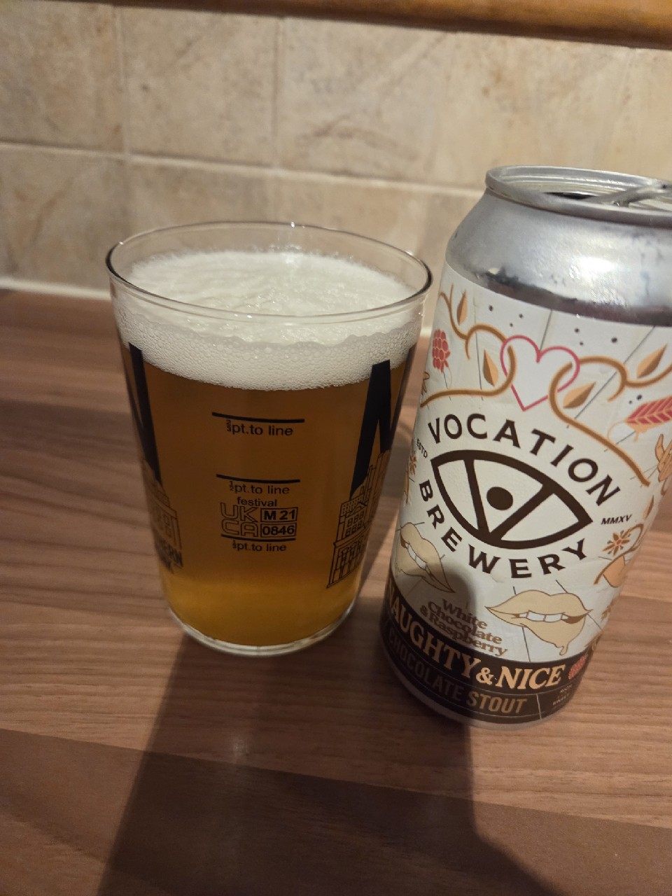 Naughty & Nice White Chocolate & Raspberry Stout, England