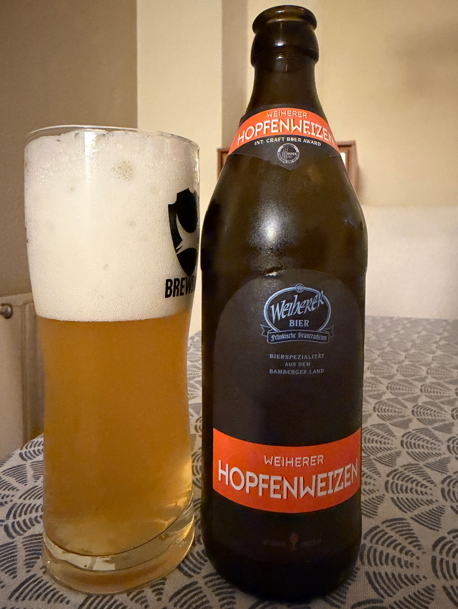 Weiherer Hopfenweizen, Brauerei-Gasthof Kundmüller