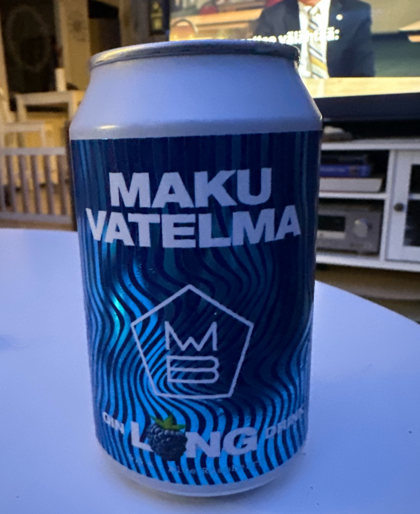 Vatelma Blue Raspberry Gin Long Drink, Maku Brewing