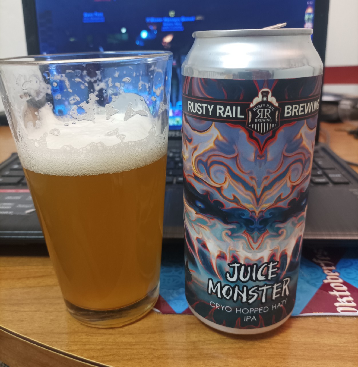 juice monster, Rusty Rail Brewing Company