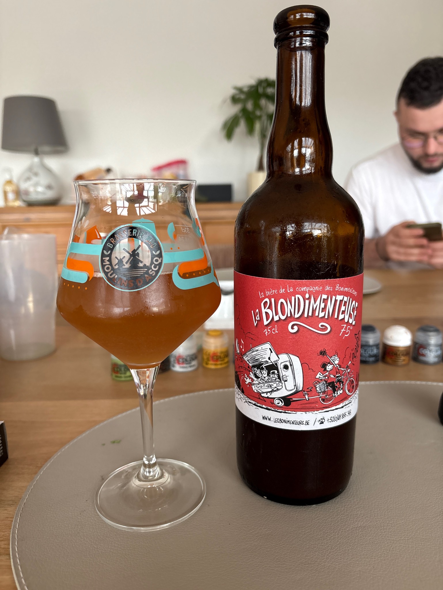 La blondimenteuse, Belgium