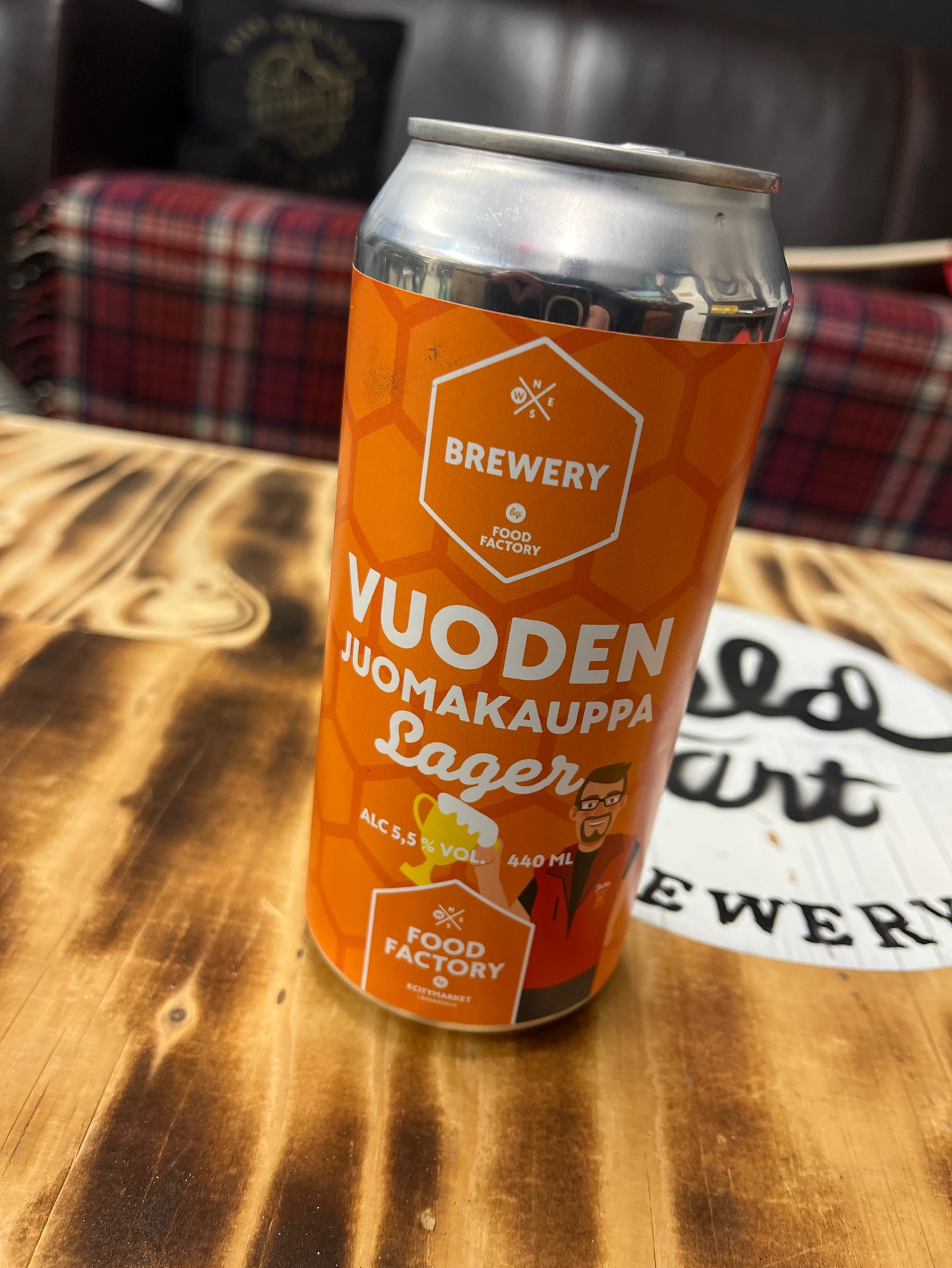 Vuoden Juomakauppa Lager, Food Factory Brewery by K-Citymarket Länsikeskus