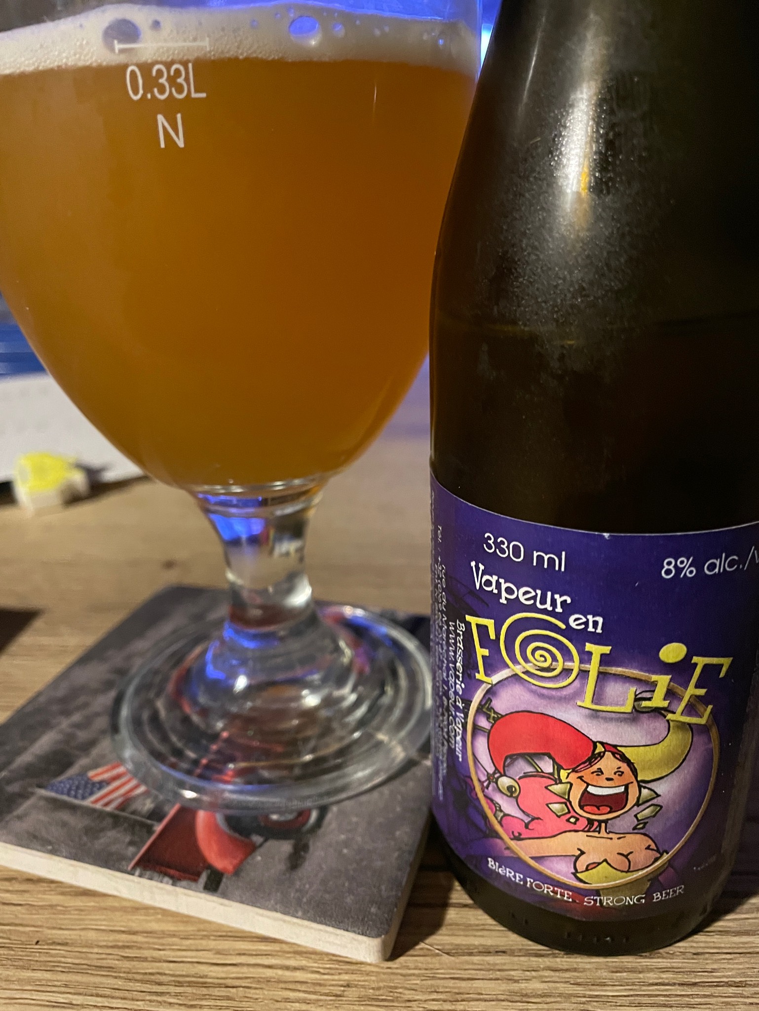 Vapeur En Folie, Brasserie à Vapeur