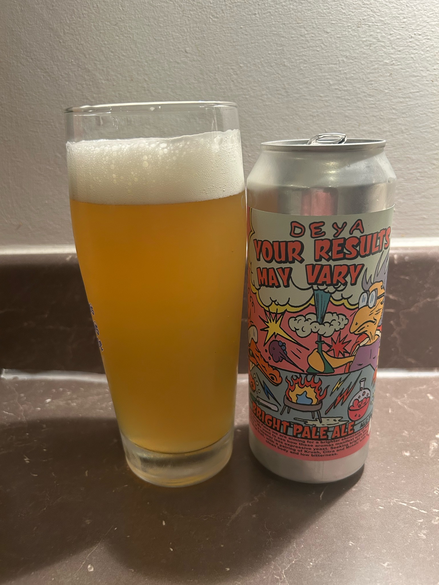 Your Results May Vary, DEYA Brewing Company