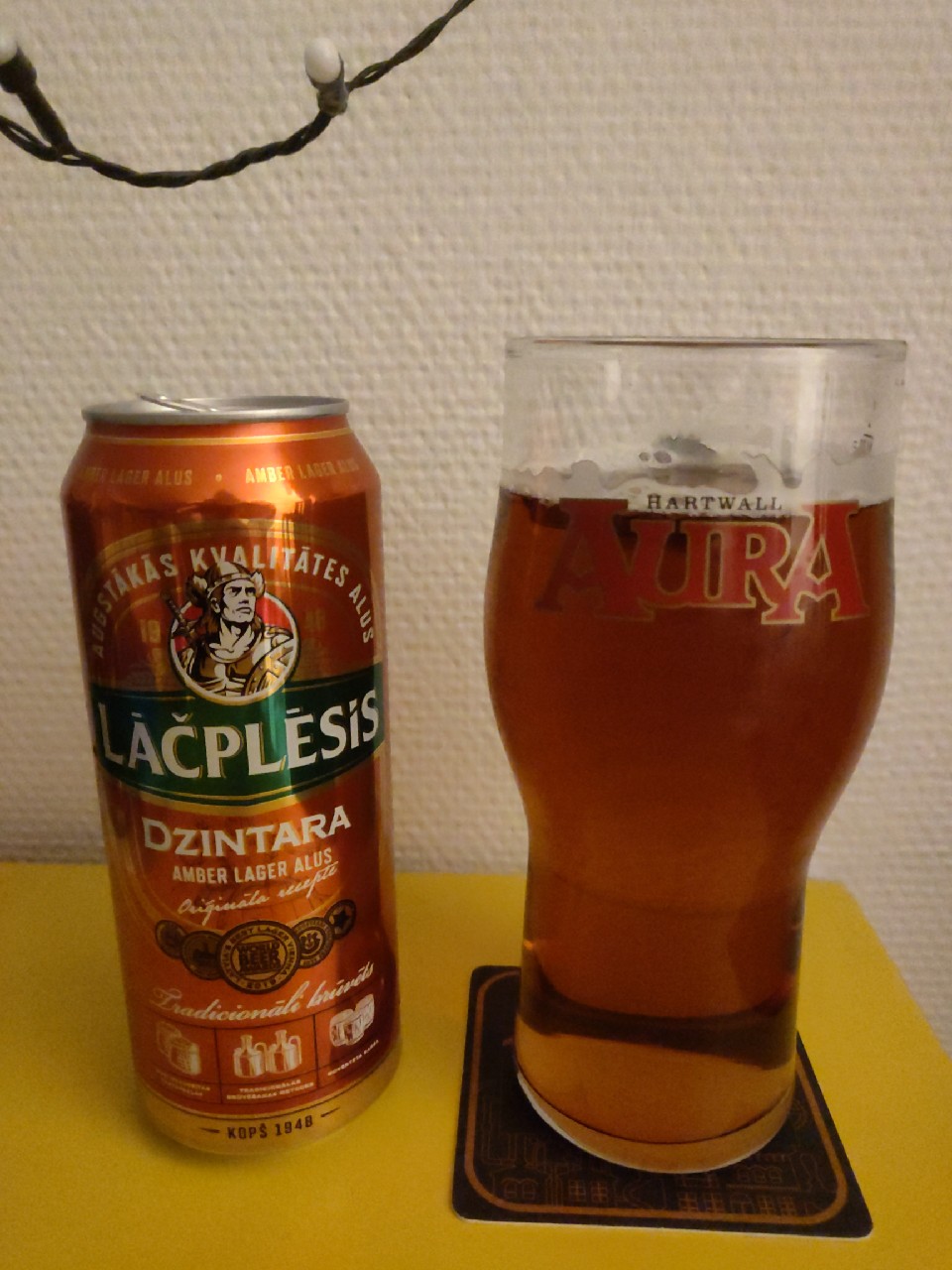 Lāčplēsis Dzintara Amber Lager, SIA Cido Grupa (Royal Unibrew)