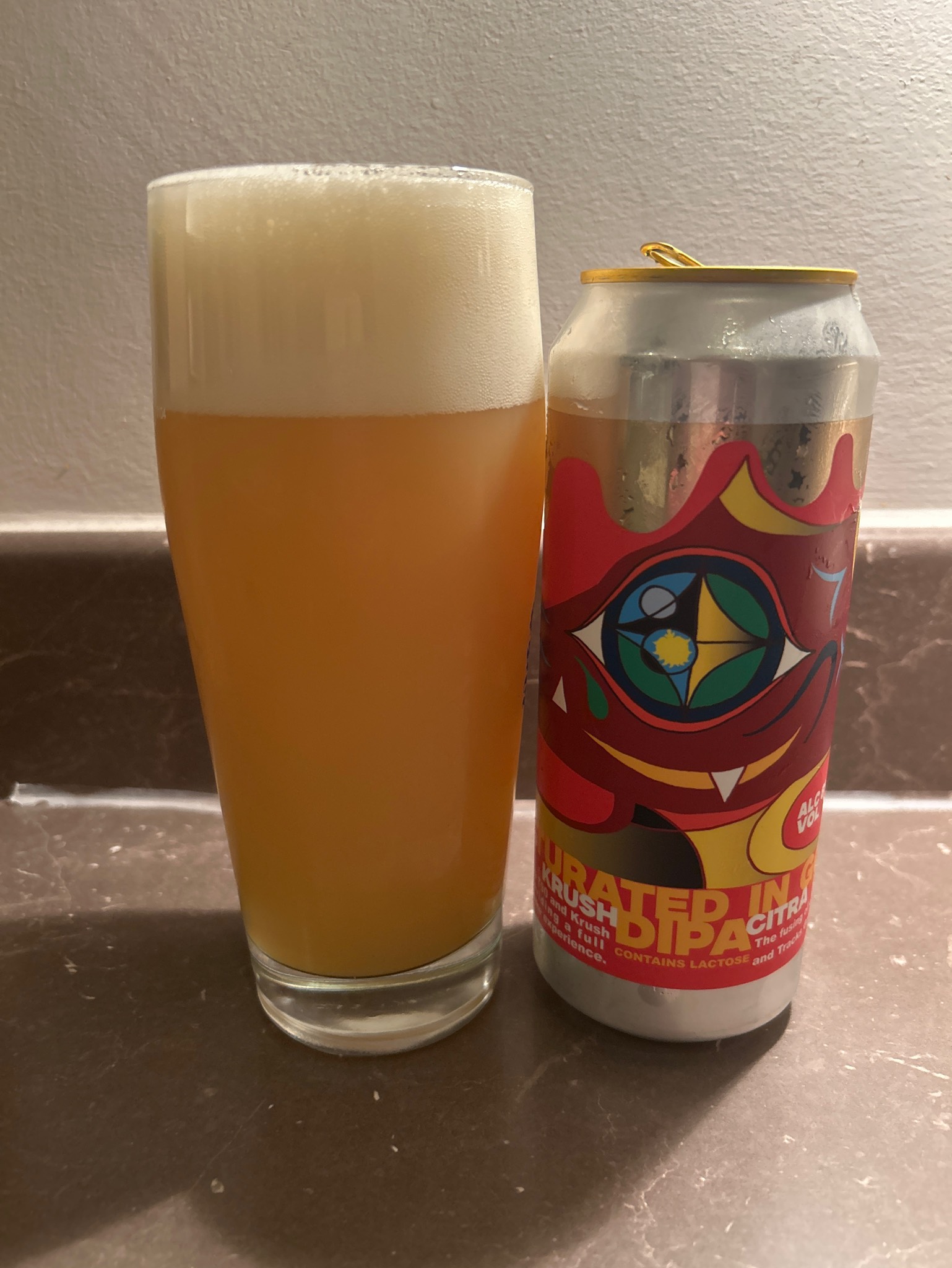 Saturated In Gold - Krush & Citra, DEYA Brewing Company
