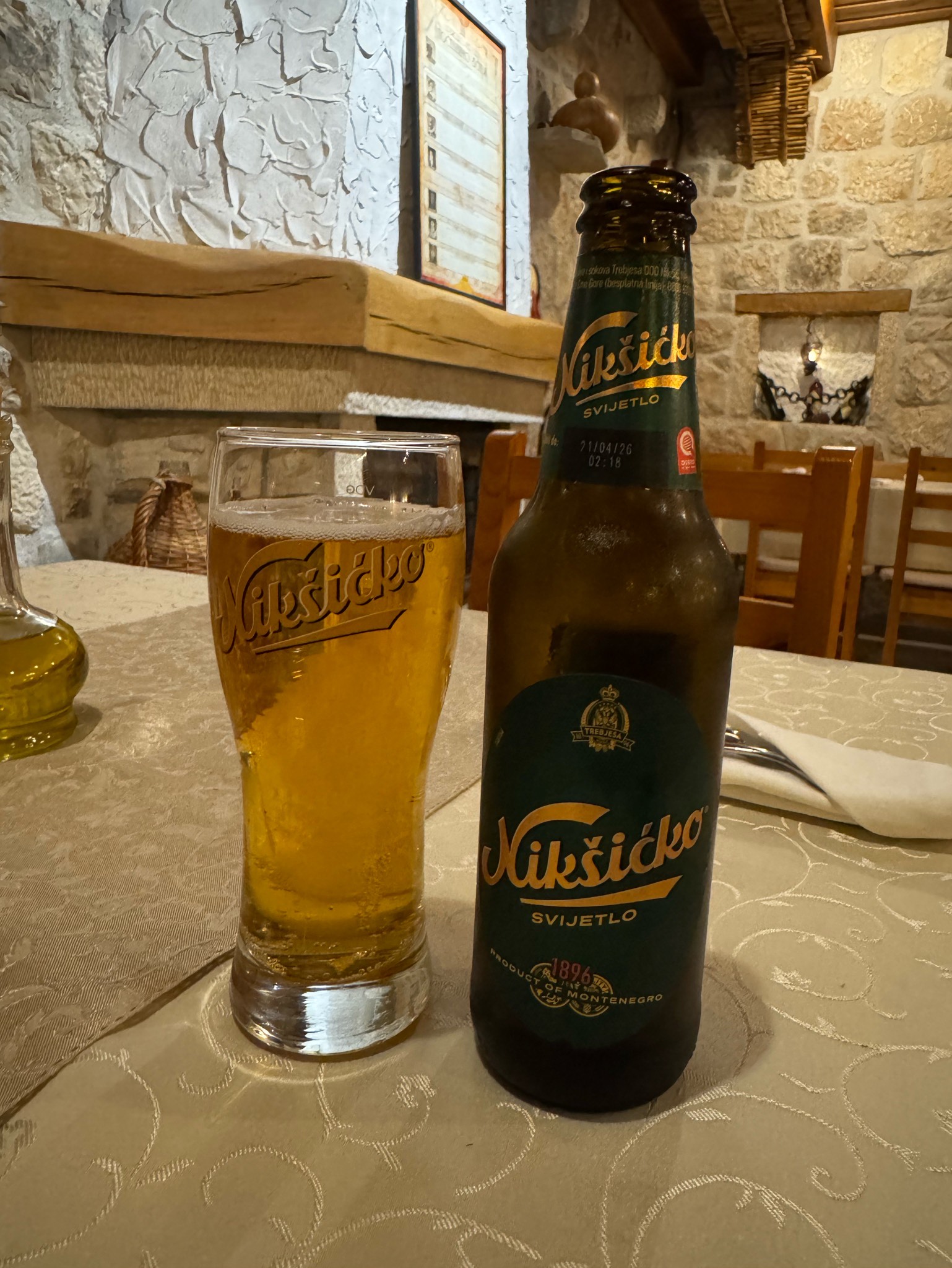 Nikšićko Svijetlo Pivo, Trebjesa Brewery (MolsonCoors)