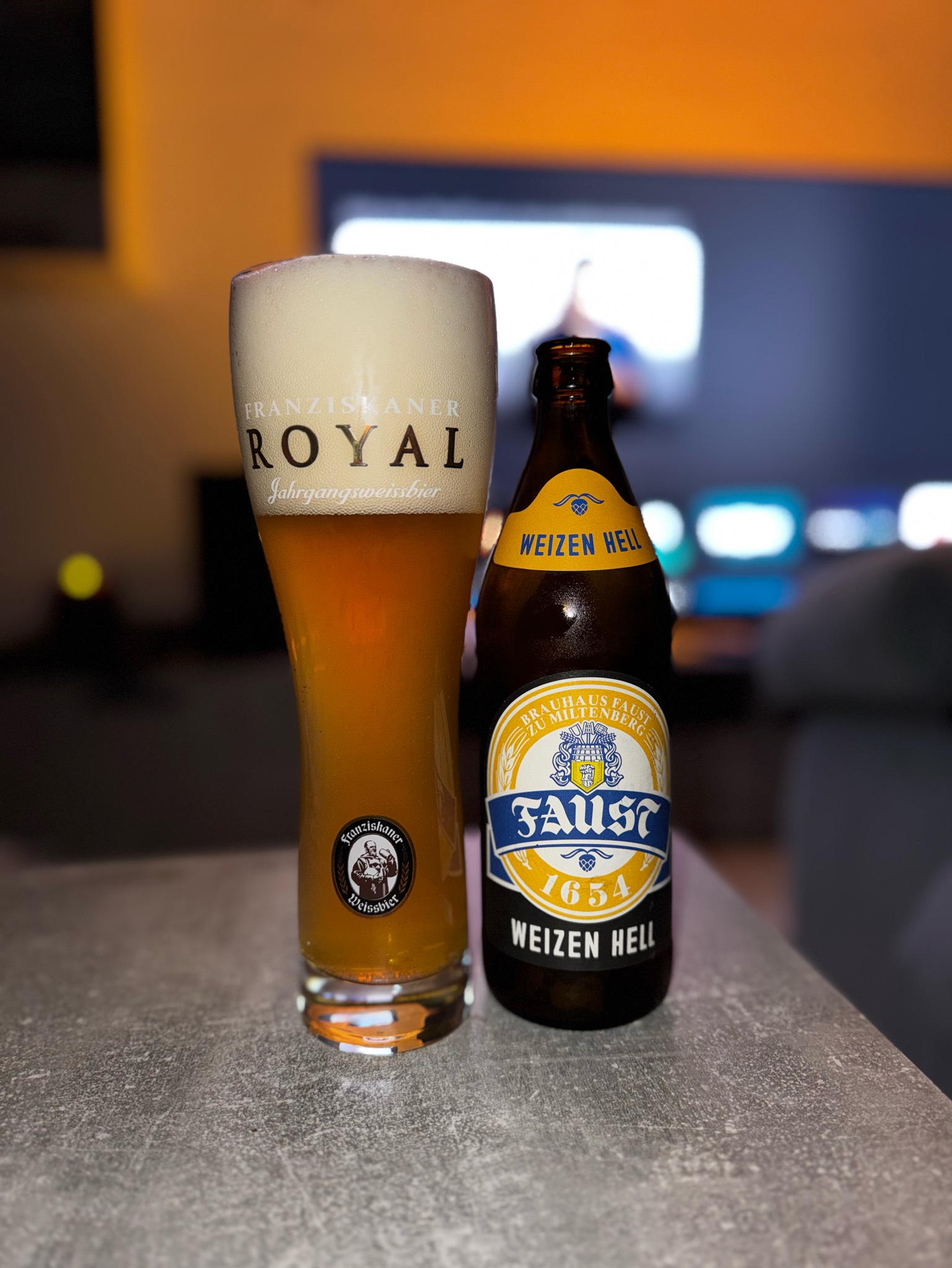 Faust Weizen Hefe Hell, Brauhaus Faust