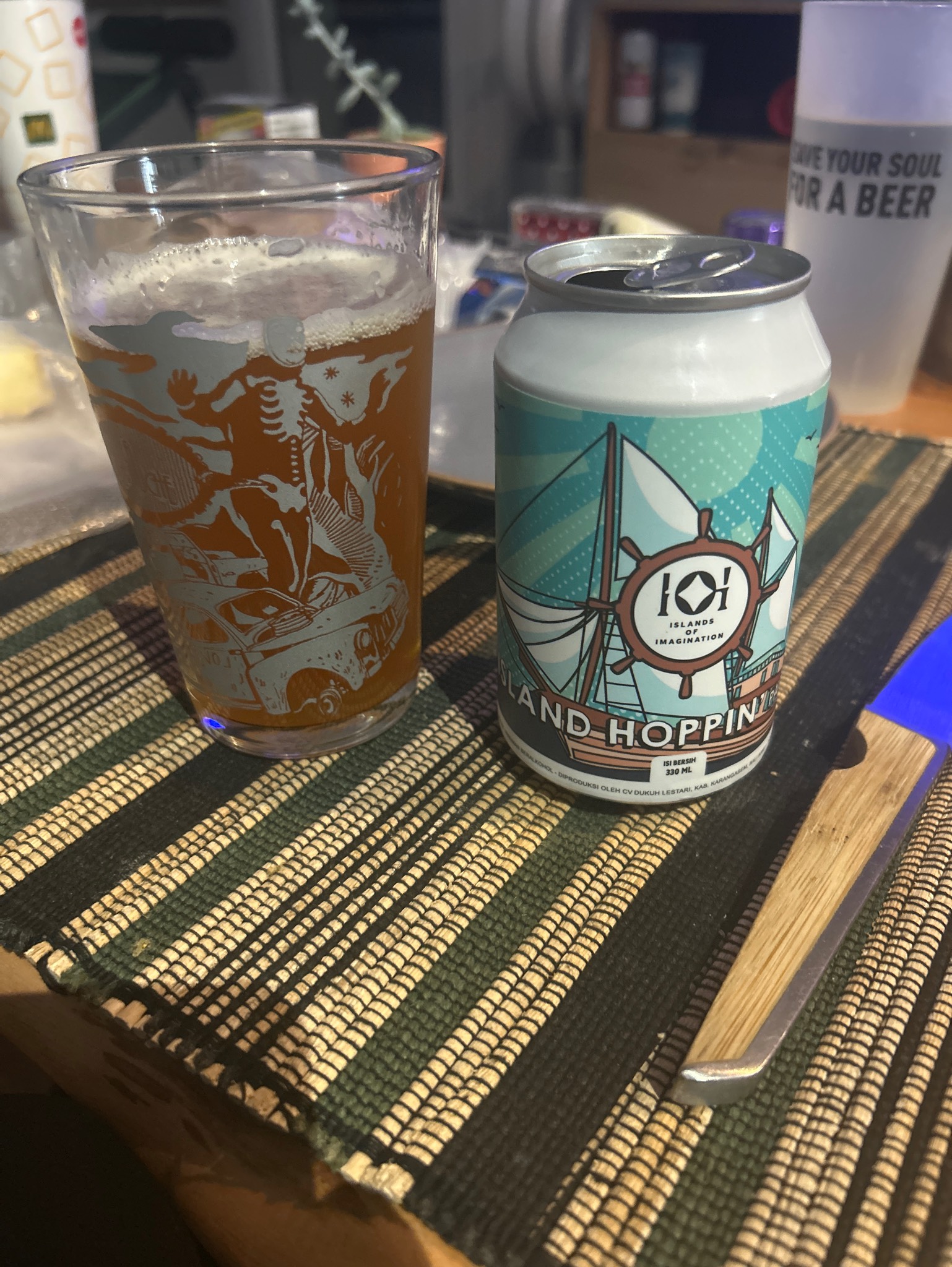 Island Hoppin' pale ale, Islands of Imagination