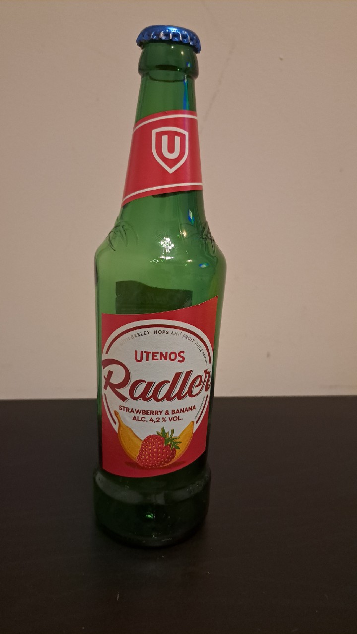 Utenos Radler Strawberry, Švyturys (Carlsberg)