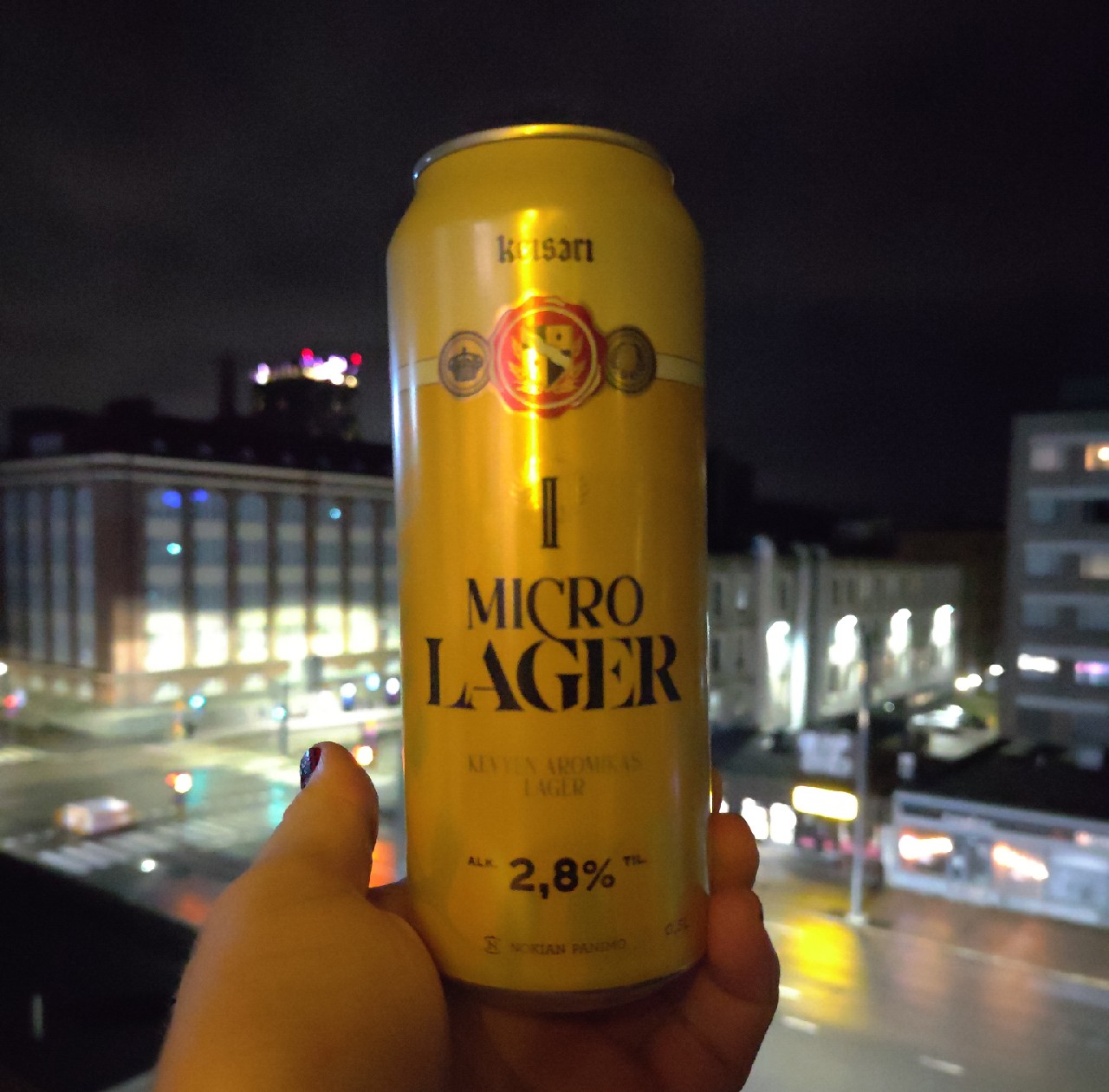 Keisari Micro Lager 2,8%, Finland