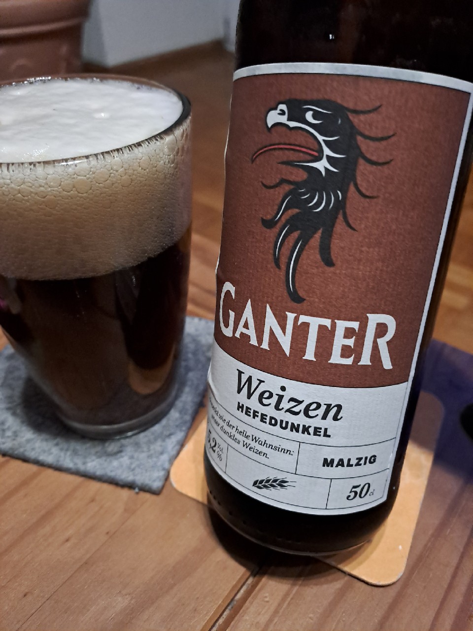 Ganter Weizen Hefedunkel, Germany