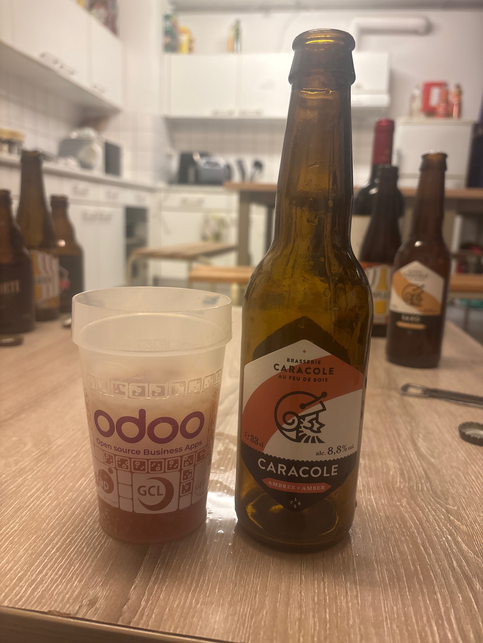 Caracole Ambrée, Brasserie Caracole