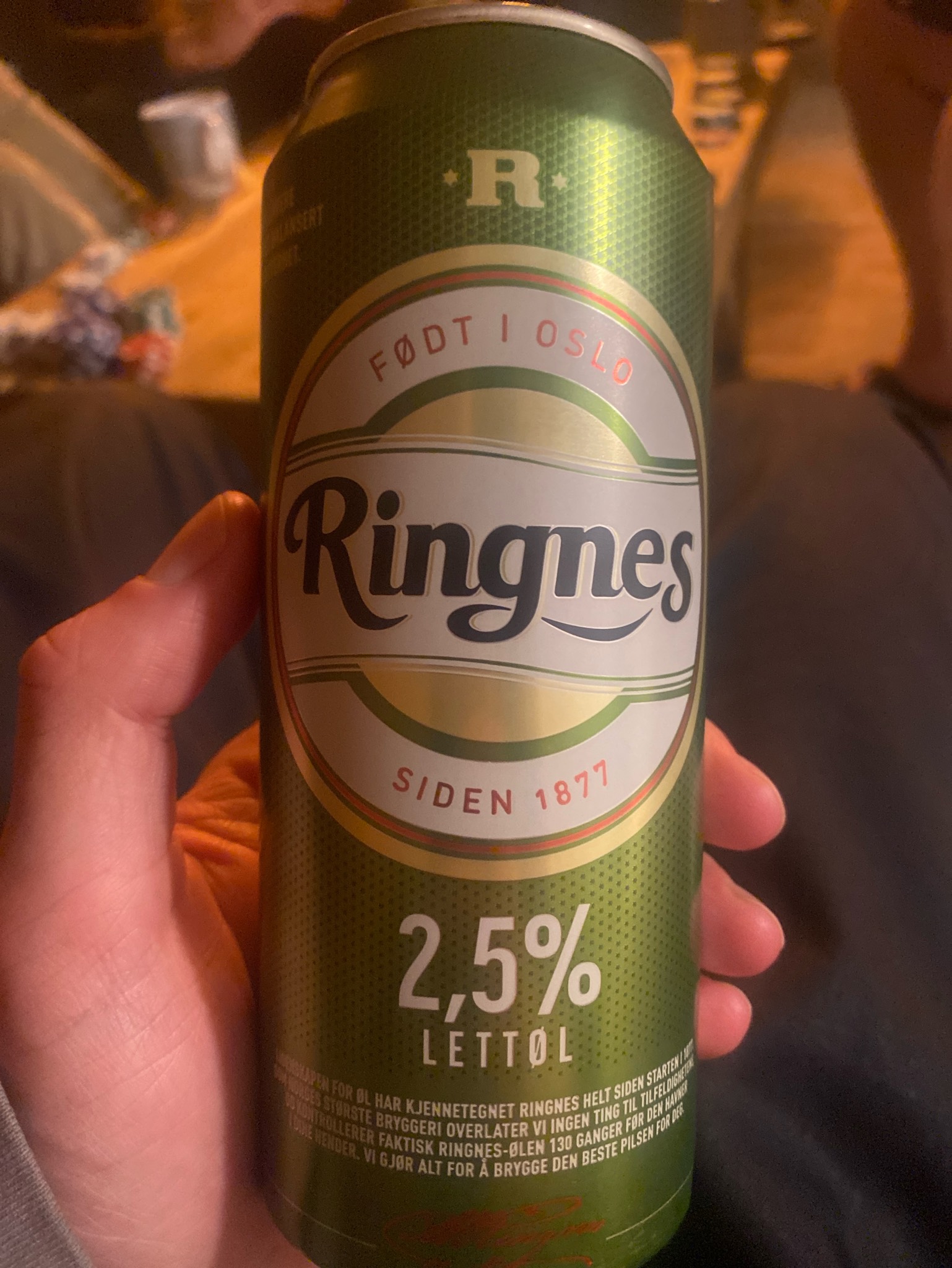 Ringnes Lettøl, Ringnes Bryggeri (Carlsberg Group)