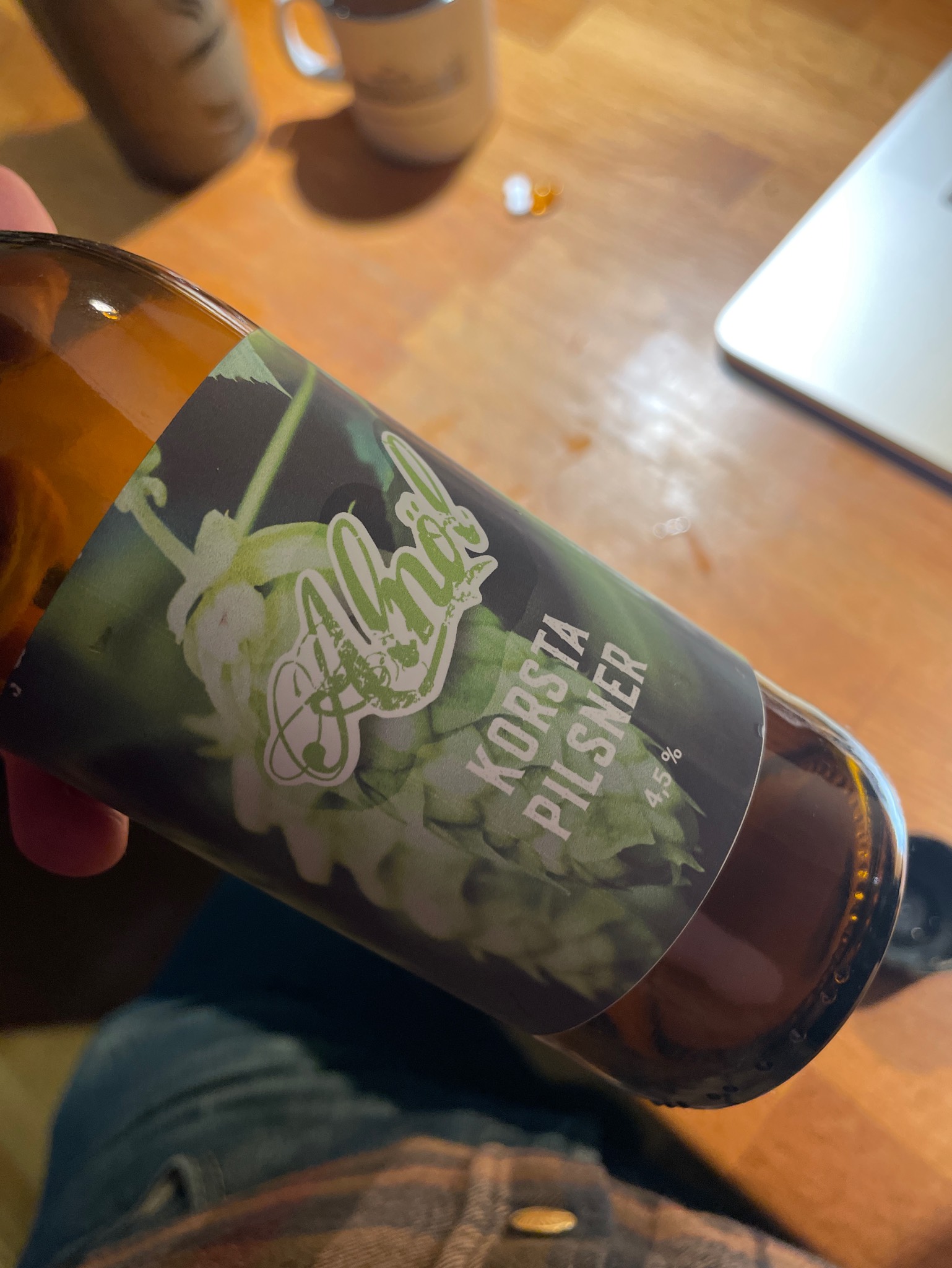 Korsta pilsner, Alnöl