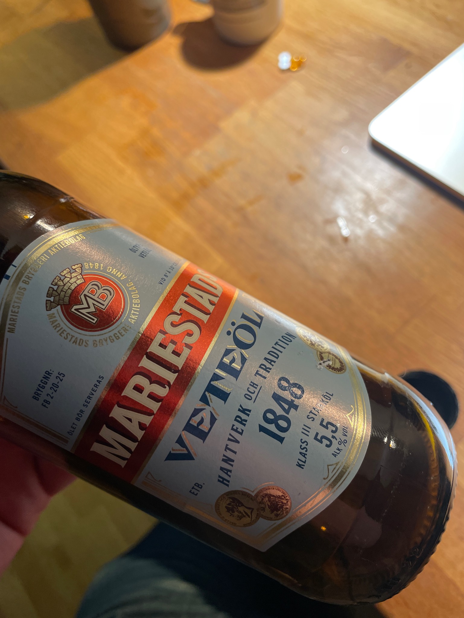 Mariestads Veteöl, Sweden