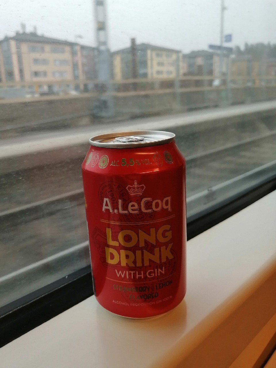 A. Le Coq GIN Strawberry-Lemon Long Drink, A. Le Coq (Olvi)