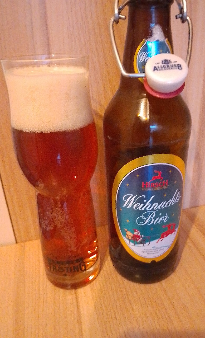 Hirsch Weihnachts-Bier, Hirsch-Brauerei Honer