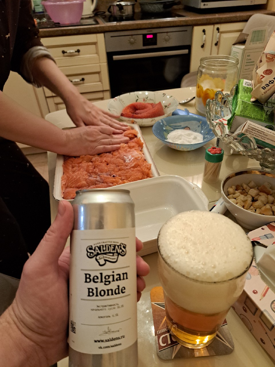 Belgian Blonde, Salden's Brewery