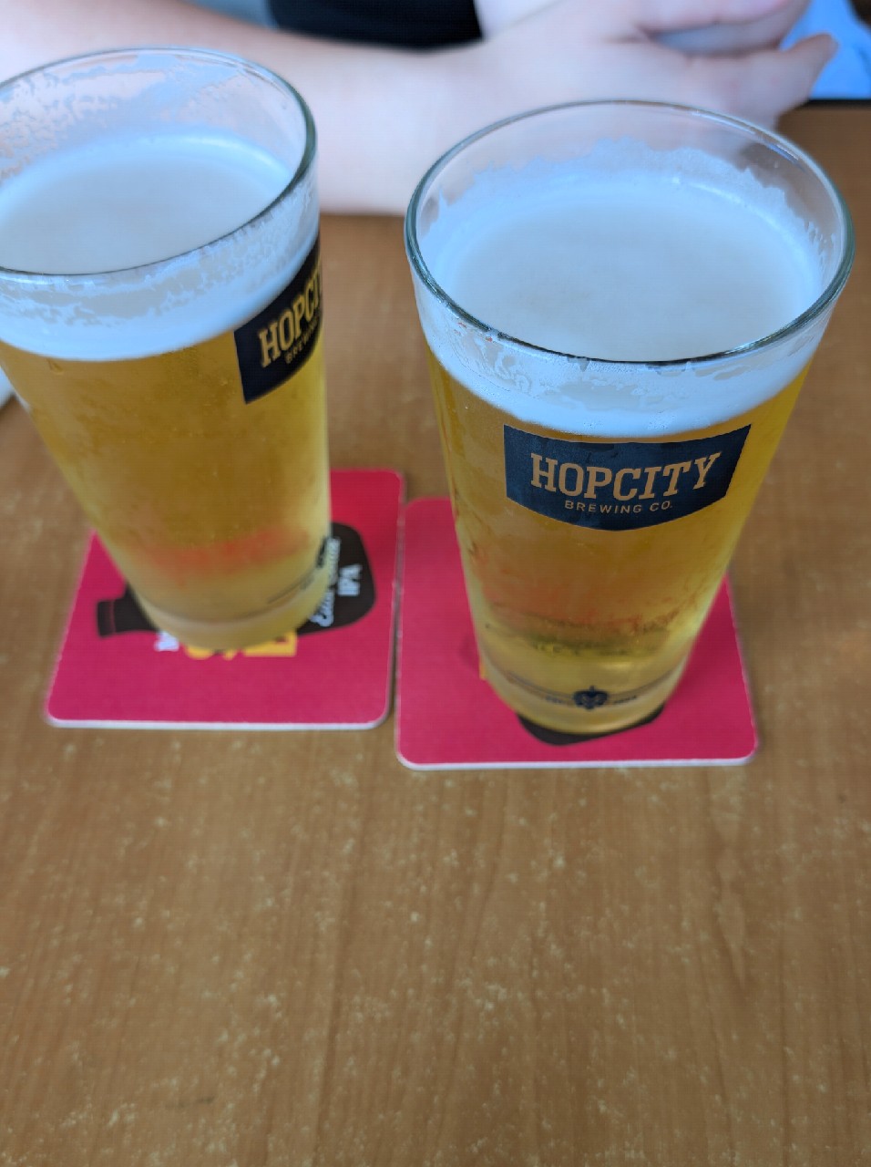 Polly Wants a Pilsner, Hop City Brewing Company (Moosehead)