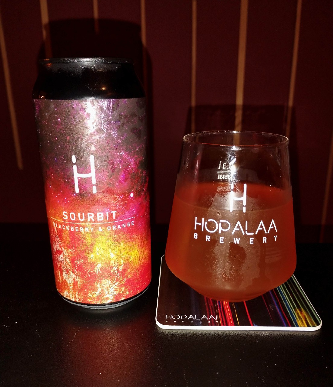 sourbit blackberry & orange, Hopalaa