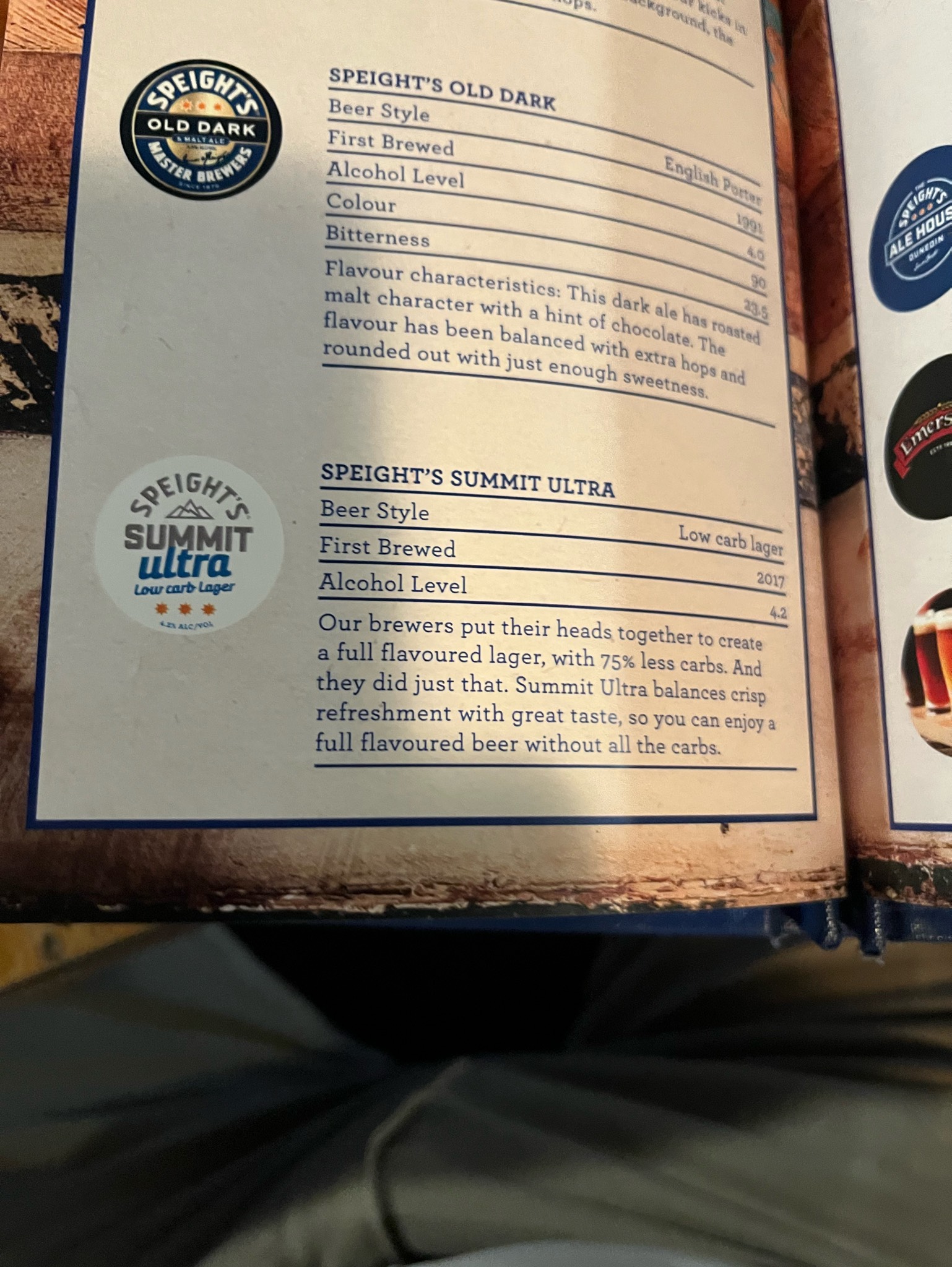 Summit Lager, Speight's Brewery