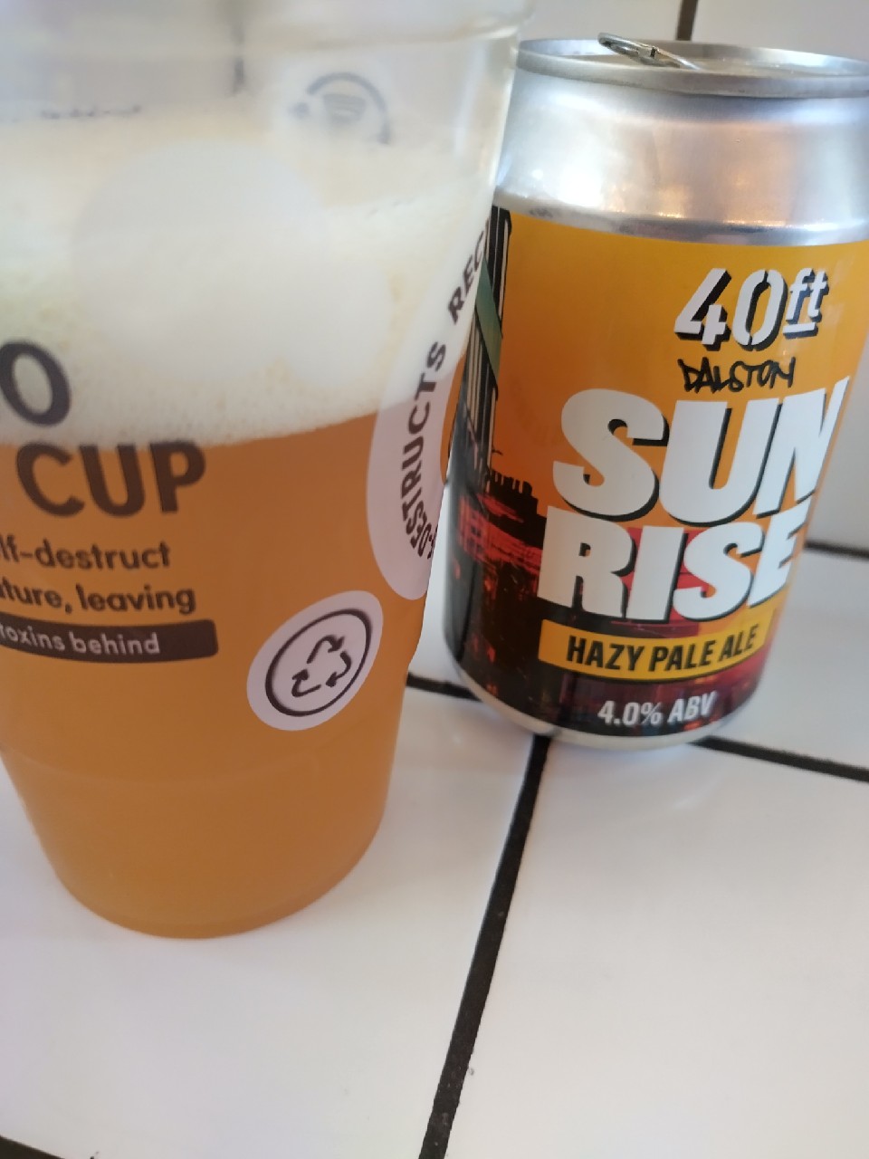 Dalston Sunrise, 40 Ft. Brewery