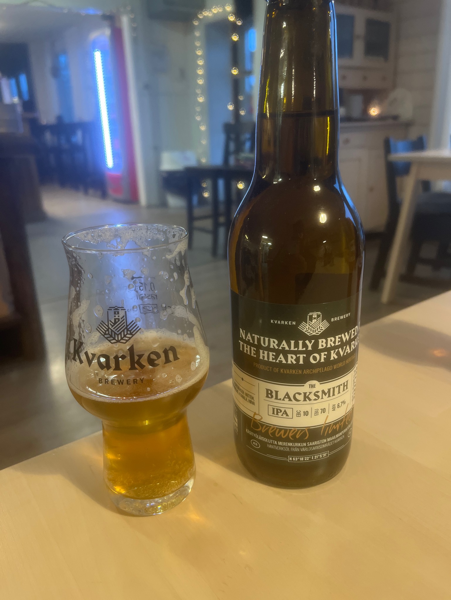 Blacksmith IPA, Finland